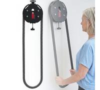 Endless Rope Trainer,330lb Load Endless Rope Trainer, 30kg Adjustable Resistance, Full Body Workout Equipment( No Assembly Required) for Strength Training, HIIT, Cardio, Home Gym & Garage Red