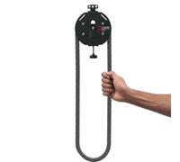 Endless Rope Trainer, Adjustable Resistance Cable Machine for Upper Body Workout, Muscle Endurance and Aerobic TrainingBlackOne Size