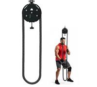 Endless Rope Trainer Cable Pulley System Endless Rope Trainer for Home Gym Exercises Pull Fitness for Muscle Endurance and Upper Limb Training for Full Body Workout & Strength Training