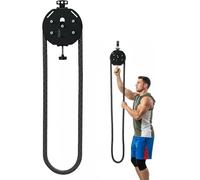 Endless Rope Trainer, Cable Pulley System with Adjustable Resistance, Hang to Exercise Home Gym Equipment for Grip, Arms, Back, Body Coordination Training and Muscle Endurance