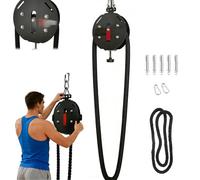 Endless Rope Trainer, Complete Cable Workout System for Home Use, Adjustable Pulley Equipment for Strength, Endurance and Body Coordination Improvement