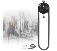 Endless Rope Trainer for Climbing, 4m Premium Nylon, Adjustable Resistance, Portable Cable Pulley System for Grip, Arms, Back, Body Coordination