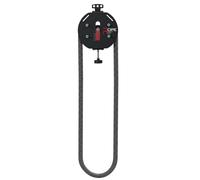 Endless Rope Trainer for Gym, Pulley Cable System, Adjustable Resistance, Full Body Workout Tool, Pull Rope Fitness Training for Grip, Arms, Back, Body Coordination Exercises Red