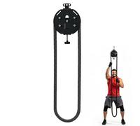 Endless Rope Trainer Machine with 14 Ft Nylon Rope for Home Gym Workout | 14 ft closed-loop nylon rope with tool-free hanging-supports interval resistance, rehab, and cross-training anywhere
