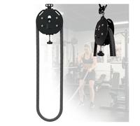 Endless Rope Trainer, Multifunction Tension Rope Equipment, Closed-Loop Nylon, Maximum Resistance Up to 20 kg, para Entrenar Fuerza de Agarre, Brazos, Espalda y Coordinación(Black)