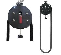 Endless Rope Trainer Pulley Cable Machine System with Adjustable Resistance for Muscle Endurance and Aerobic Exercise Training