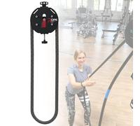 Endless Rope Trainer with Adjustable Resistance for Muscle Endurance and Upper Extremity Physical Training