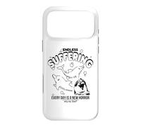 Endless Suffering (Everyday is a new horror) Funny Dolphins Case for iPhone 17 Pro Max