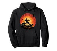 Endless Wind And Ocean Energy Kitesurf Sunset Pullover Hoodie