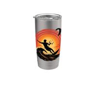 Endless Wind and Ocean Energy Kitesurf Sunset Stainless Steel Insulated Tumbler