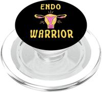 Endo Warrior Endometriosis Awareness Empowerment Design PopSockets PopGrip for MagSafe
