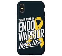 Endo Warrior Fighter Endometriosis Awareness Case for iPhone X/XS