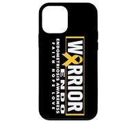 Endo Warrior Shirt - Yellow Ribbon Endometriosis Awareness Case for iPhone 12 mini