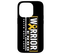 Endo Warrior Shirt - Yellow Ribbon Endometriosis Awareness Case for iPhone 14 Pro