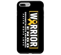 Endo Warrior Shirt - Yellow Ribbon Endometriosis Awareness Case for iPhone 7 Plus/8 Plus