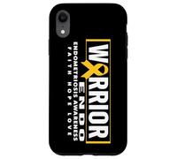 Endo Warrior Shirt - Yellow Ribbon Endometriosis Awareness Case for iPhone XR