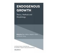 Endogenous Growth : Theory, Methods and Morphology