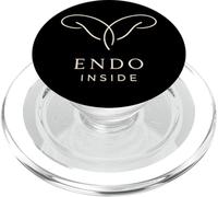 Endometriosis Awareness Endo Warrior Womens Health Support PopSockets PopGrip for MagSafe