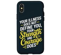 Endometriosis Awareness Support Endo Fighter Case for iPhone X/XS