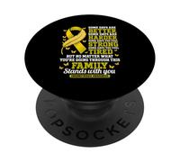 Endometriosis Awareness Support Family PopSockets Adhesive PopGrip