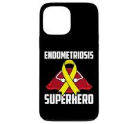 Endometriosis Superhero Survivor Warrior Fighter Awareness Case for iPhone 13 Pro Max
