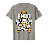 Endometriosis Warrior Club Ribbon Endo Awareness T-Shirt