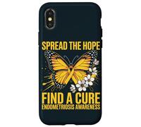 Endometriosis Warrior Support Hope Endo Awareness Case for iPhone X/XS