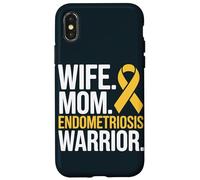 Endometriosis Warrior Support Mom Wife Endo Awareness Case for iPhone X/XS