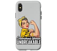 Endometriosis Warrior Women Awareness Endo Fighter Case for iPhone X/XS
