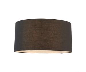 Endon 101181 Cylinder 1lt Shade Black fabric 10W LED E27 or B22 (Required)