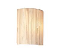 Endon 101690 Longshore 1lt Wall Natural seagrass & matt black 10W LED E27 (Required)