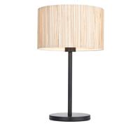 Endon 101693 Longshore 1lt Table Natural seagrass & matt black 10W LED E27 (Required)