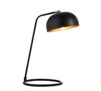 Endon 106336 Brair New 1lt Table Matt black & antique brass paint 7W LED E14 (Required)