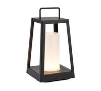 Endon 106800 Tallow 1lt Table Matt black & white pc 3.15W LED (SMD 2835) Warm White