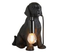 Endon 107365 Labrador Puppy Table Matt black 7W LED E14 (Required)
