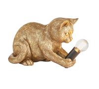 Endon 107389 Kitten Table Vintage gold paint & matt black 7W LED E14 (Required)