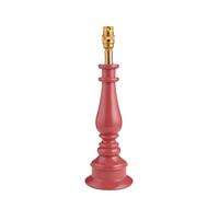 Endon 109964 Myrtle Table Base Pink clay & warm brass plate 10W LED B22 (Required)