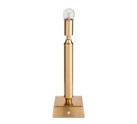 Endon 110457 Trobridge Rechargeable Table Base Brushed aged brass plate 1.5W LED (SMD 2835) Warm White