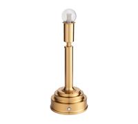 Endon 110461 Upton Rechargeable Table Base Brushed aged brass plate 1.5W LED (SMD 2835) Warm White