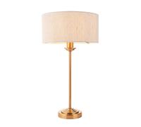 Highclere Table Lamp - Vintage Brass