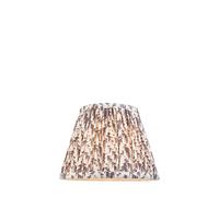 Endon 111295 Leaf 20cm Tapered Shade Pearl grey fabric 7W LED E14 or B22 (Required)