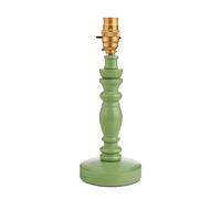 Endon 111522 Bibury Table Base Satin Cotswold green paint & brushed aged brass plate 7W LED B22 (Required)