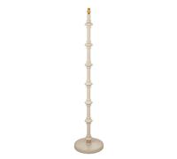 Endon 111606 Carnaby Floor Base Satin almond white paint 10W LED B22 (Required)