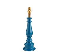 Endon 112165 Myrtle Table Base Marlin blue & warm brass plate 10W LED B22 (Required)
