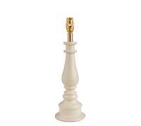 Endon 112166 Myrtle Table Base Almond white & warm brass plate 10W LED B22 (Required)