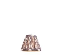 Endon 113082 Ikat 16cm Tapered Shade Pearl grey fabric 7W LED E14 or B22 (Required)