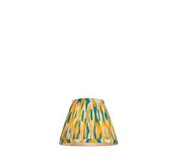 Endon 113095 Ikat 16cm Tapered Shade Yellow & jade 7W LED E14 or B22 (Required)