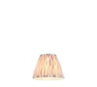 Endon 113223 Ikat 16cm Tapered Shade Neutral print fabric 7W LED E14 or B22 (Required)