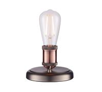 Ensora Lighting Mateo Compact Table Lamp, Orange