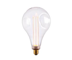 Endon 77113 XL E27 LED Dimple Globe 1lt Accessory Clear glass 2.5W LED E27 Warm White